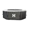 Zwembaden En Accessoires-Merkloos HOME DELUXE Opblaasbare Hottub Drop Zwart