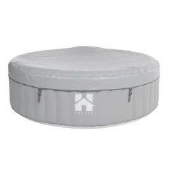 Merkloos HOME DELUXE Opblaasbare Whirlpool Splash Grijs 4 st.