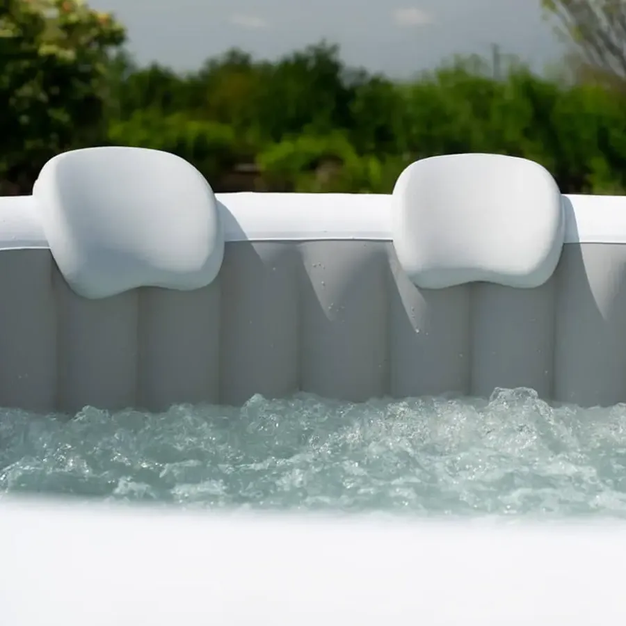 Merkloos HOME DELUXE Opblaasbare Whirlpool Splash Grijs 4 st.