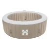 Zwembaden En Accessoires-Merkloos HOME DELUXE Opblaasbare Whirlpool Splash Beige 4 st.