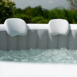 Zwembaden En Accessoires-Merkloos HOME DELUXE Opblaasbare Whirlpool Splash Beige 4 st.