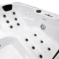 Merkloos HOME DELUXE Outdoor Whirlpool WHITE MARBLE PURE