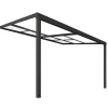 Merkloos HOME DELUXE SOLIS DELUXE terrasoverkapping grijs 390 x 295 x 233 / 272 cm