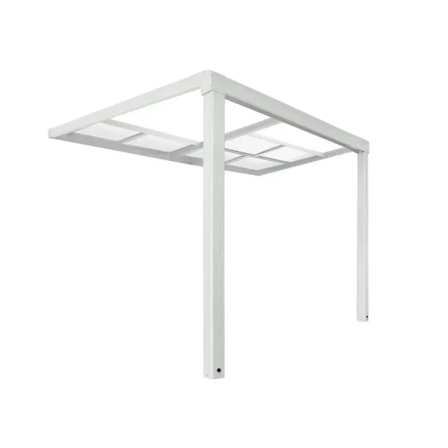 Terrasoverkappingen-Merkloos HOME DELUXE terrasoverkapping SOLIS DELUXE wit 290 x 295 x 233 / 272 cm
