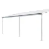 Merkloos HOME DELUXE terrasoverkapping SOLIS wit 564 / 557 x 303 / 300 x 278 / 226 cm