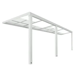 Terrasoverkappingen-Merkloos HOME DELUXE terrasoverkapping SOLIS DELUXE wit 579 x 295 x 233 / 272 cm