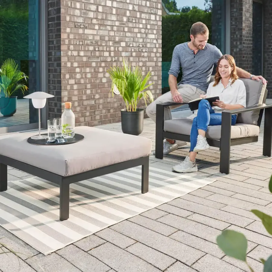 Tuinstoelen-Merkloos HOME DELUXE Tuinsalon RIO S