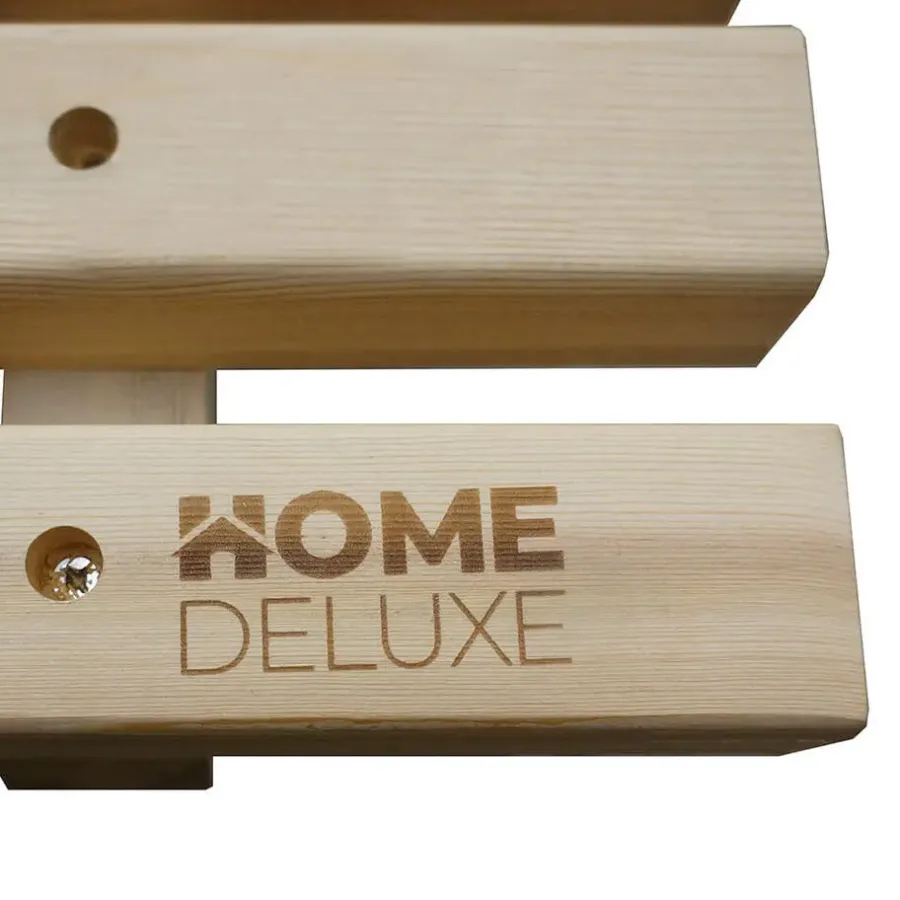 Merkloos HOME DELUXE Wave houten ligstoel WOLGA - 120 cm