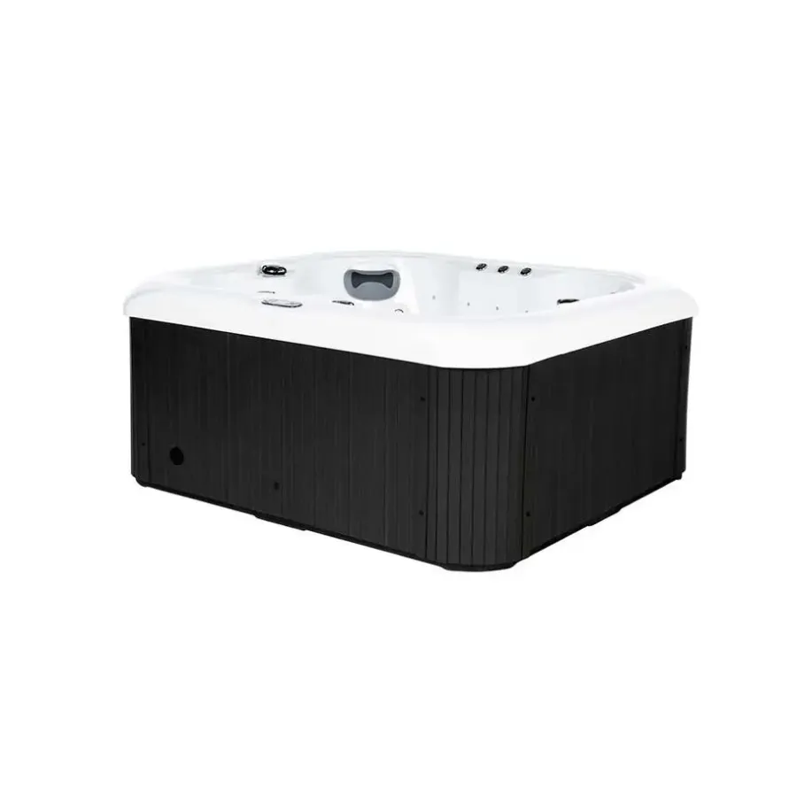Merkloos HOME DELUXE Whirlpool buiten SEA STAR Met treden en thermische afdekking