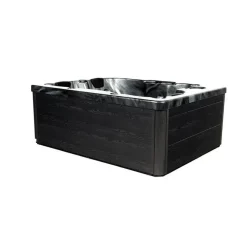 Zwembaden En Accessoires-Merkloos HOME DELUXE Whirlpool buiten ZWART MARBLE Puur