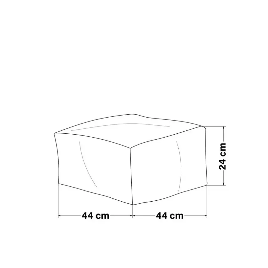Zitzakken-Merkloos HOME DELUXE Zitzak COSY Antraciet