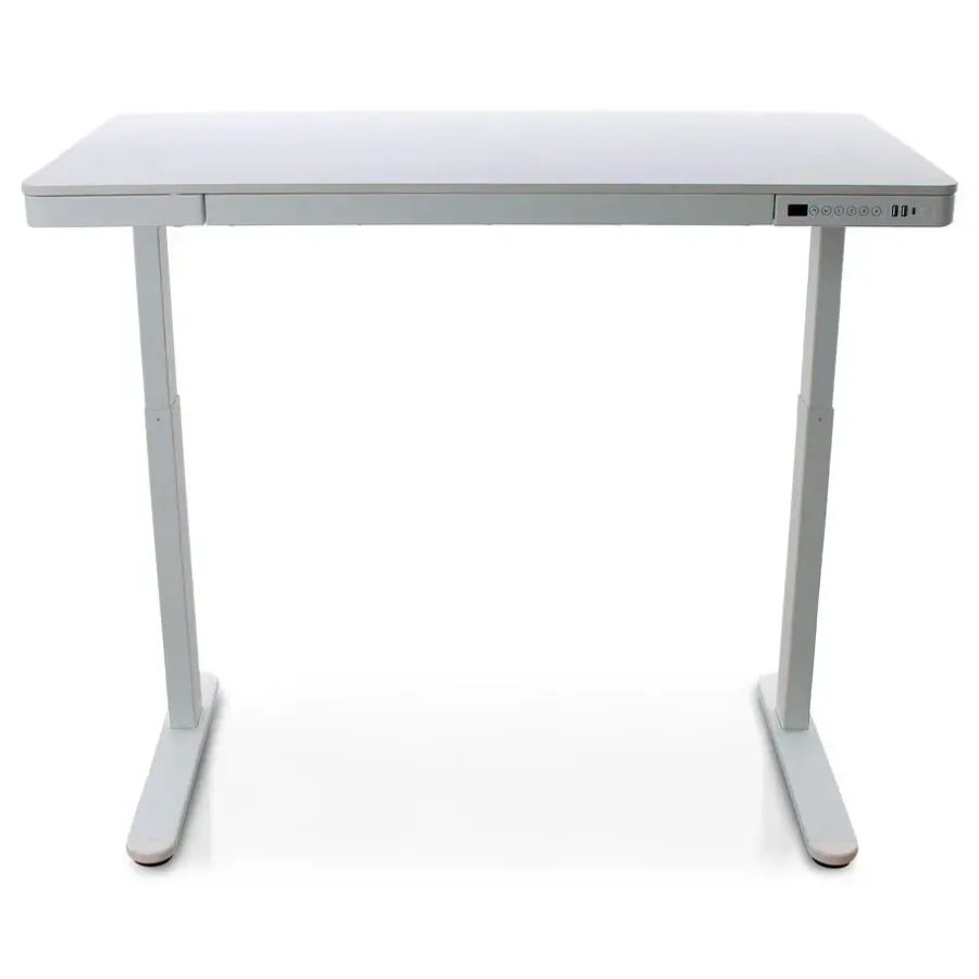 MRC Home Office - Elektrisch verstelbaar zit-sta bureau - Wit - 120 x 60