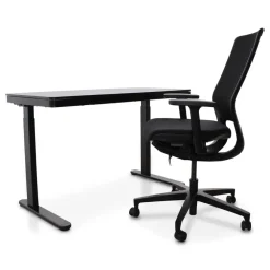 MRC Home Office - Zwart - 120 x 60 - Zit-sta bureau elektrisch verstelbaar