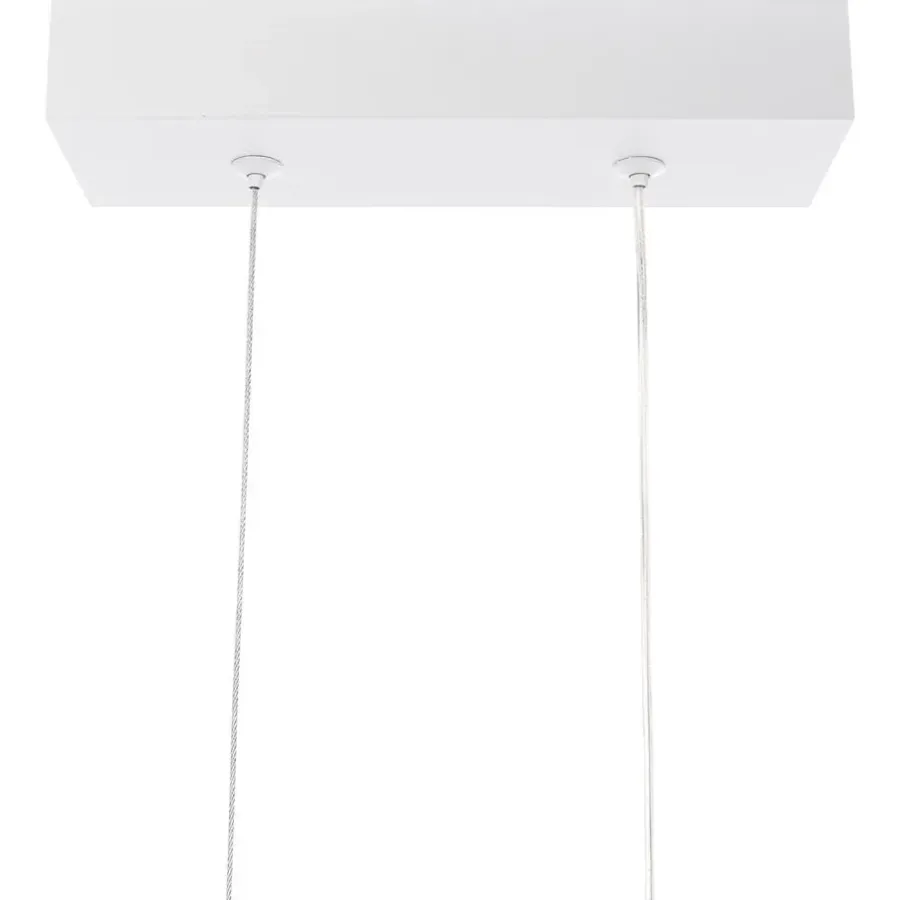 Hanglampen-Leen Bakker HONGU - Hanglamp LED - Wit - Metaal