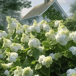 Planten|Tuinplanten-Plant in a Box Hortensia - Hydrangea quercifolia 'Ice Crystal' - Hoogte 25-40cm - ⌀19cm