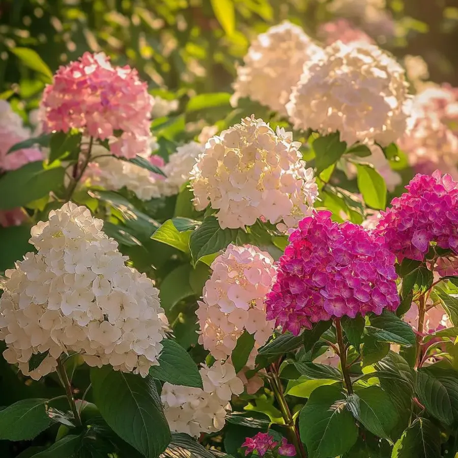 Planten|Tuinplanten-Plant in a Box Hortensia - Set van 24 - Hortensia paniculata - Hoogte 25-35cm - ⌀9cm