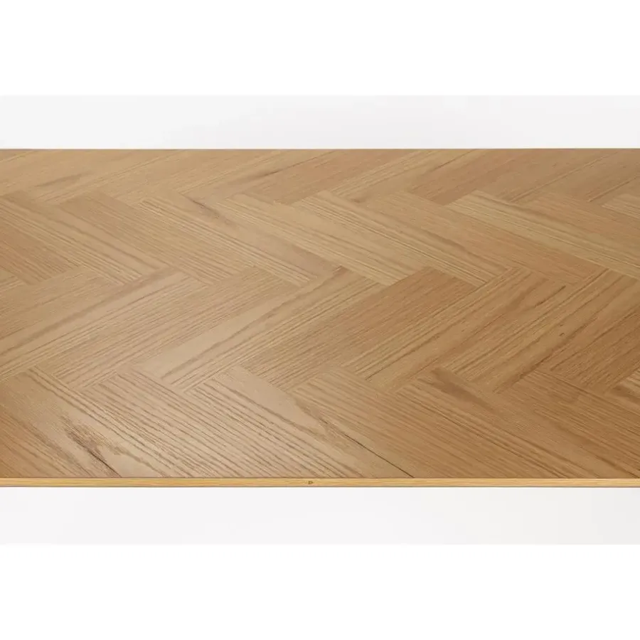 Housecraft Living Housecraft Fabio Eettafel Hout Visgraat 160x80 cm Naturel
