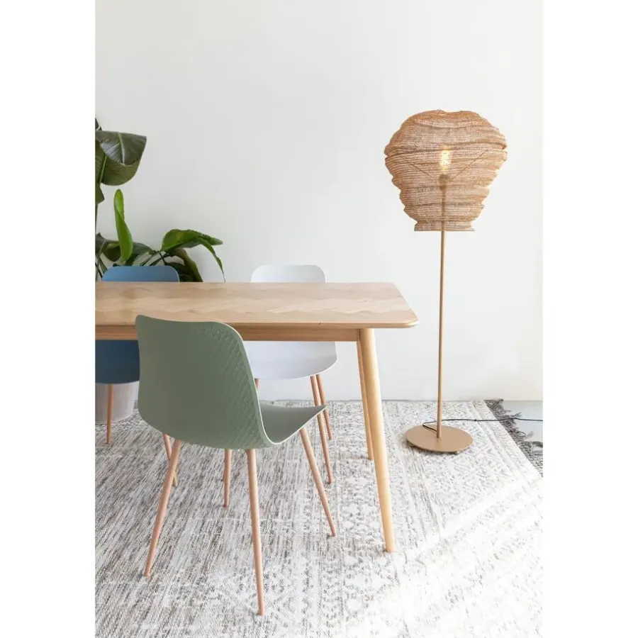 Housecraft Living Housecraft Fabio Eettafel Hout Visgraat 160x80 cm Naturel