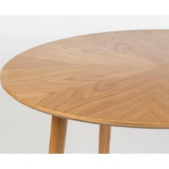 Housecraft Living Housecraft Fabio Eettafel Rond Hout 100 cm Naturel
