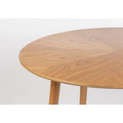 Housecraft Living Housecraft Fabio Eettafel Rond Hout 100 cm Naturel