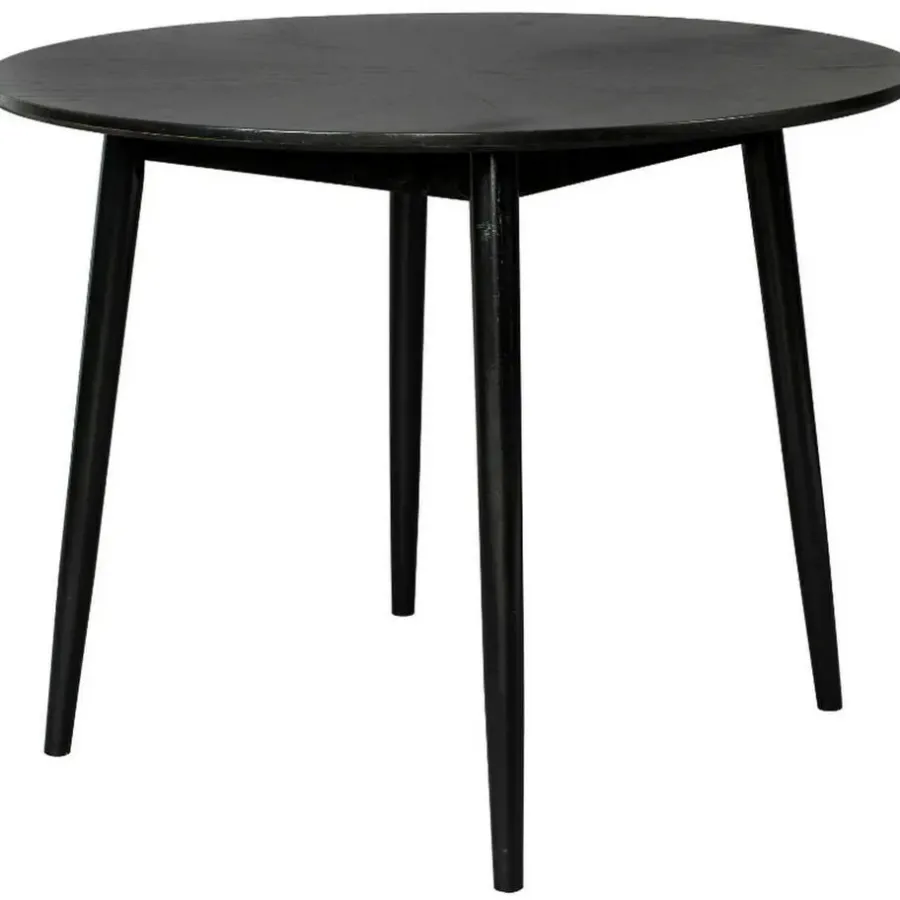 Housecraft Living Housecraft Fabio Eettafel Rond Hout 120 cm Zwart