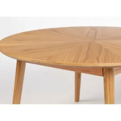 Housecraft Living Housecraft Fabio Salontafel Rond Hout 80x80 cm Naturel