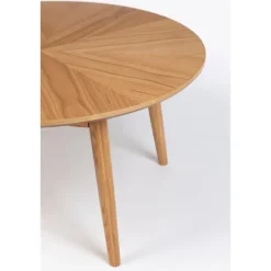 Housecraft Living Housecraft Fabio Salontafel Rond Hout 80x80 cm Naturel