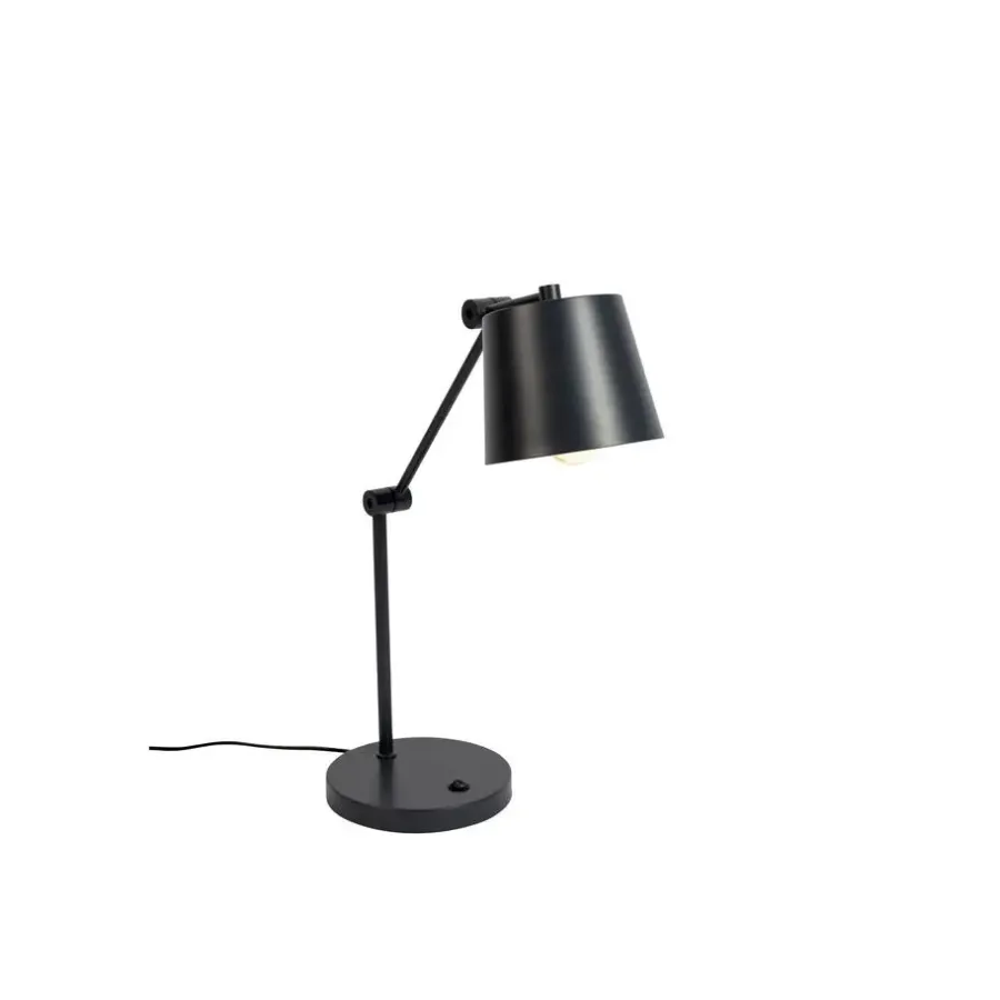 Bureaulampen|Bureaulampen-Housecraft Living Housecraft Hajo Bureaulamp - Zwart