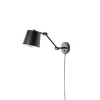 Staande Lampen-Housecraft Living Housecraft Hajo Wandlamp - Zwart
