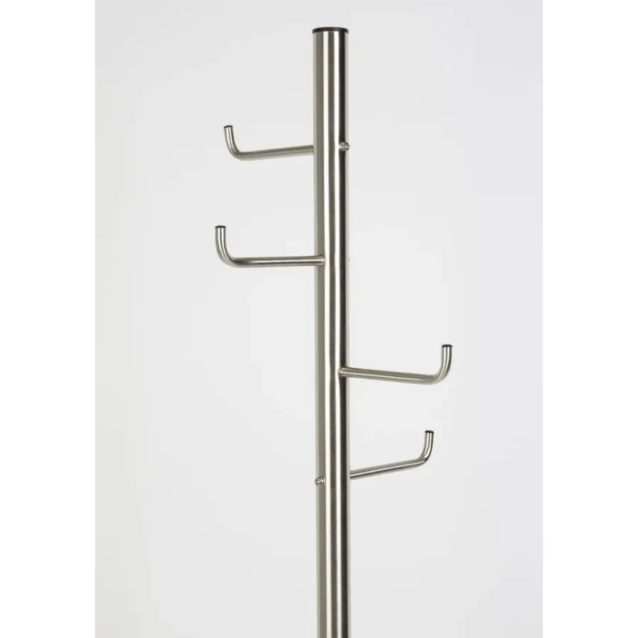 Housecraft Living Housecraft Hooked kapstok staand metaal Zilver