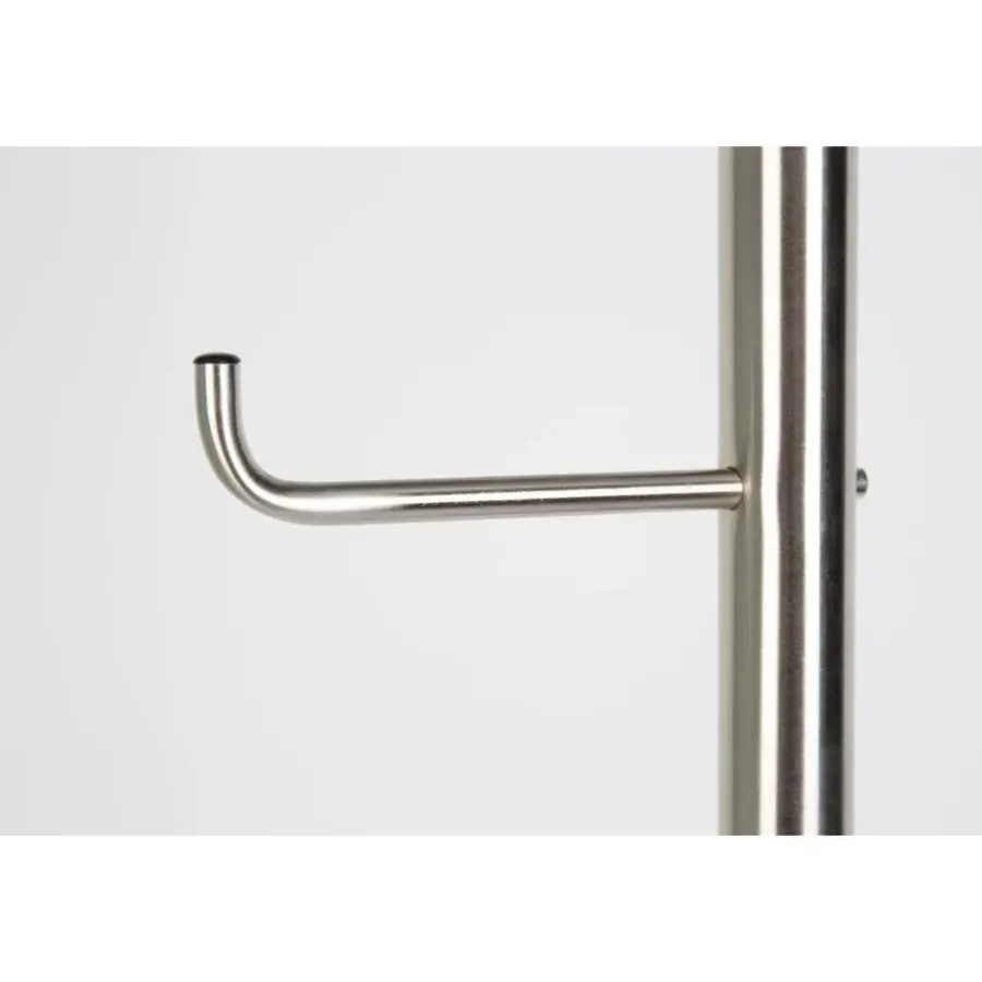 Housecraft Living Housecraft Hooked kapstok staand metaal Zilver