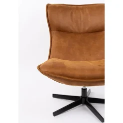 Fauteuils-Housecraft Living Housecraft John Fauteuil Cognac - Bruin