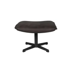 Hockers En Voetenbanken-Housecraft Living Housecraft John Hocker Antraciet - Zwart