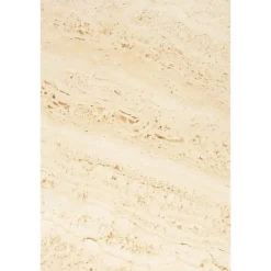 Housecraft Living Housecraft Karula Bijzettafel Travetin-Look 60x60 cm Hoog Beige