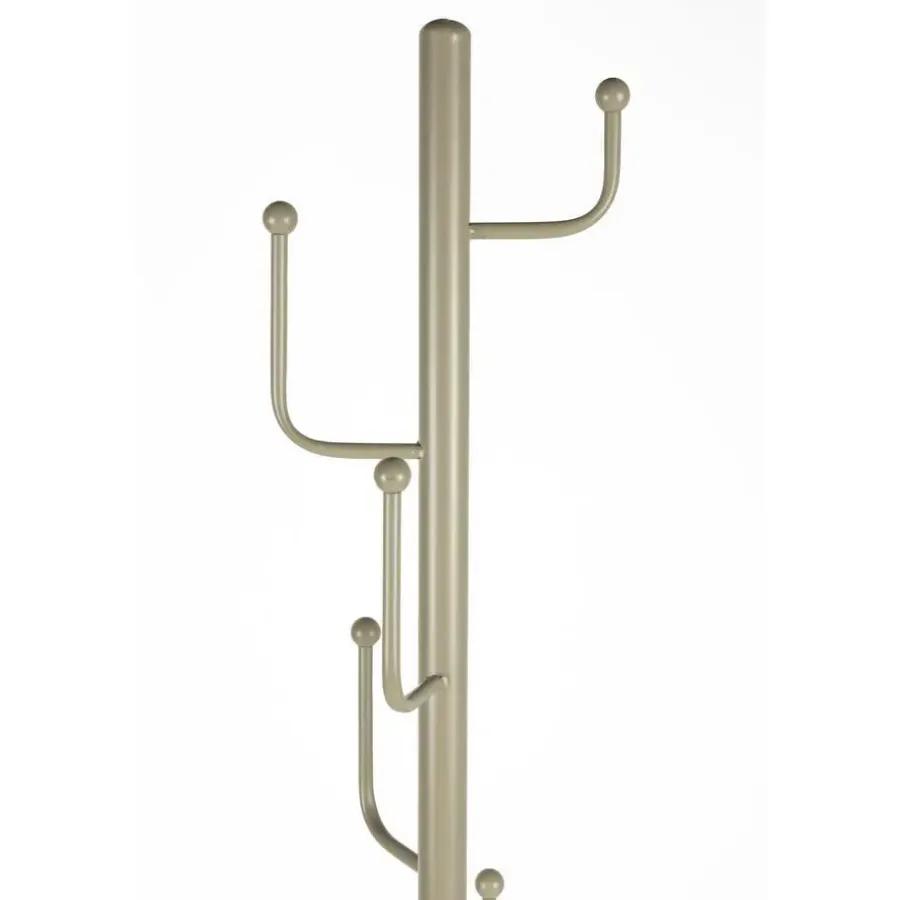 Kapstokken-Housecraft Living Baz staande kapstok met voet van marmer Beige