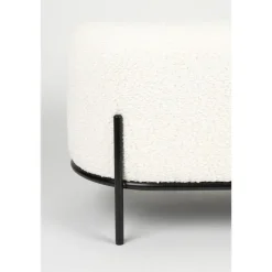 Housecraft Living Boz Hocker/ bankje Off-White - Wit
