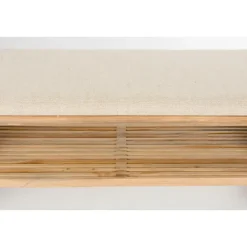 Housecraft Living Djia Bankje Teak Hout - Bruin