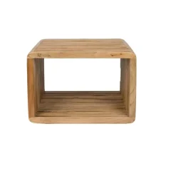 Nachtkastjes|Nachtkastjes-Housecraft Living Djia Kastje/ Nachtkastje Teak Hout Klein - Bruin