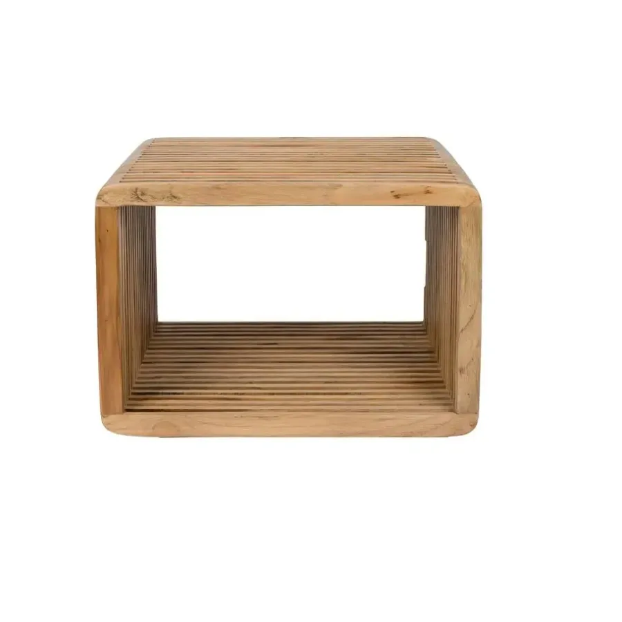 Nachtkastjes|Nachtkastjes-Housecraft Living Djia Kastje/ Nachtkastje Teak Hout Klein - Bruin