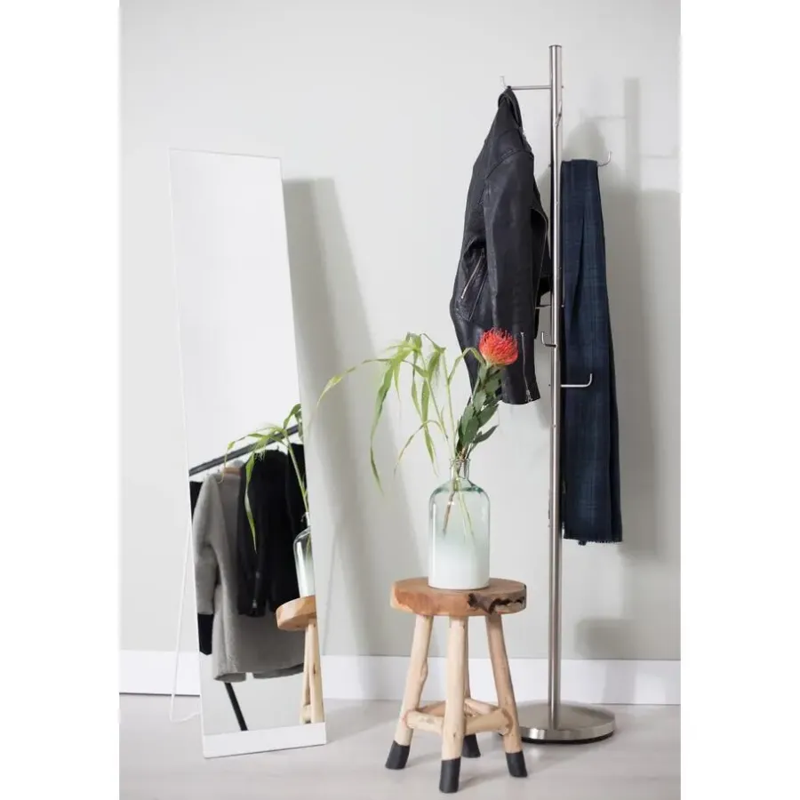 Spiegels-Housecraft Living Stand Vrijstaande Spiegel/ Passpiegel Staand Zwart