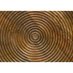 Housecraft Living Housecraft Maeze Bijzettafel Hout Rond 40 cm - Bruin