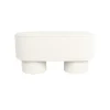 Housecraft Living Housecraft Marcos Bankje Bouclé Wit