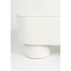 Housecraft Living Housecraft Marcos Bankje Bouclé Wit
