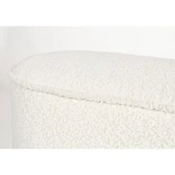 Housecraft Living Housecraft Marcos Bankje Bouclé Wit