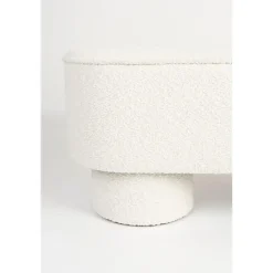 Housecraft Living Housecraft Marcos Bankje Bouclé Wit