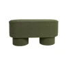 Housecraft Living Housecraft Marcos Bankje Bouclé Groen