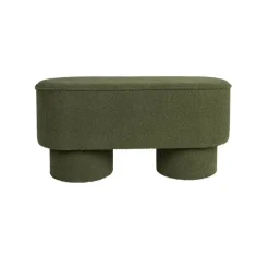 Housecraft Living Housecraft Marcos Bankje Bouclé Groen
