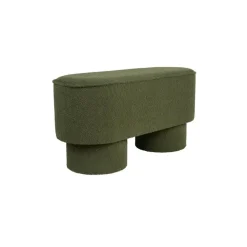 Housecraft Living Housecraft Marcos Bankje Bouclé Groen