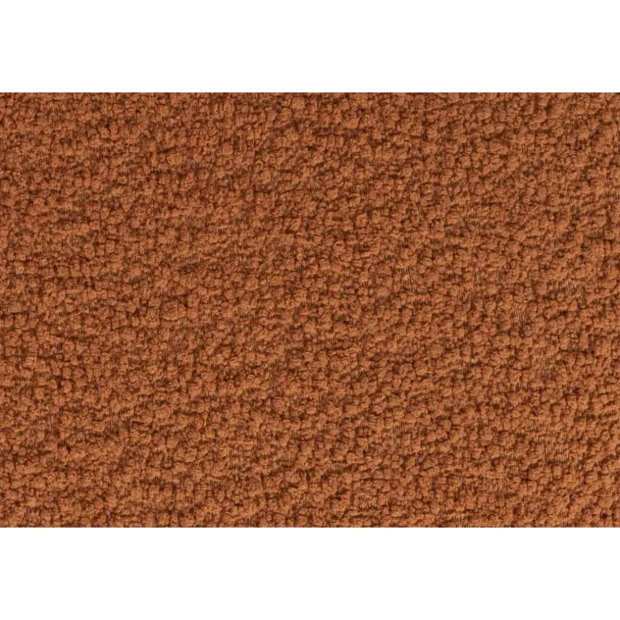 Poefen-Housecraft Living Housecraft Marcos Kruk/ Poef Bouclé Rood/ Bruin