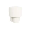 Poefen-Housecraft Living Housecraft Marcos Kruk/ Poef Bouclé Wit